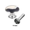 Stainless Steel Comfortable And Durable Furniture Knobs For Cabinet Or Cupboard Handles Round Stainless Steel Knobs