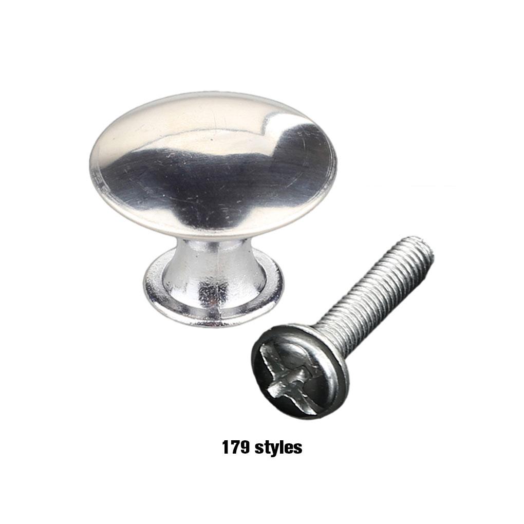 Stainless Steel Comfortable And Durable Furniture Knobs For Cabinet Or Cupboard Handles Round Stainless Steel Knobs