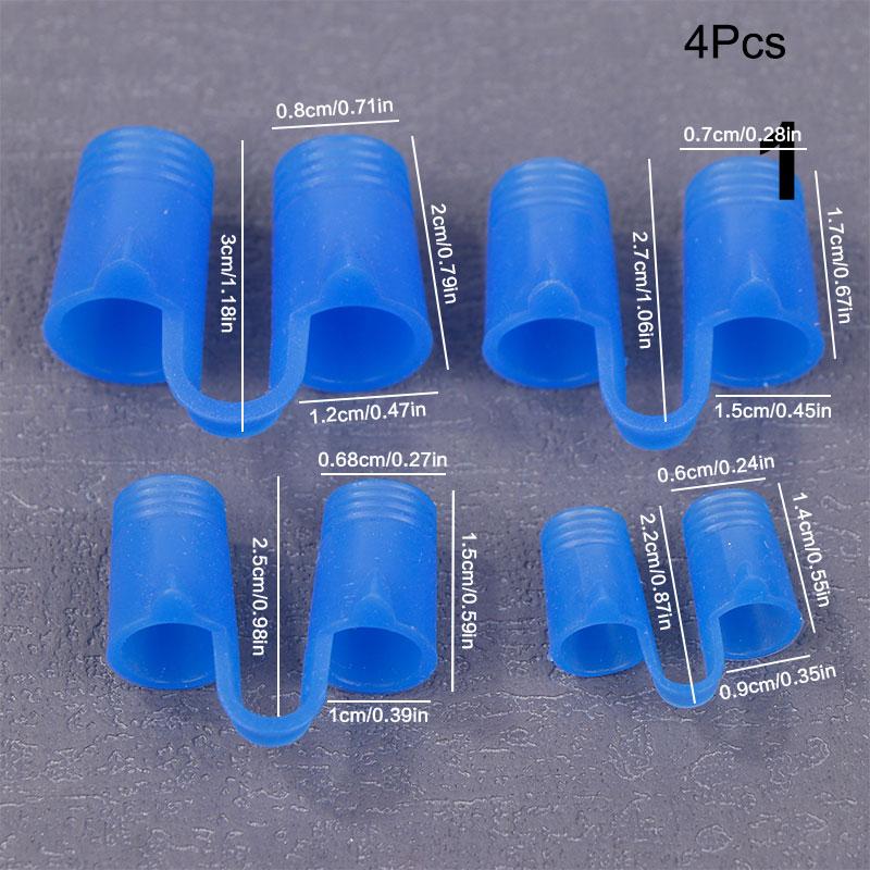 

4/8 шт. Силіконові назальні розширювачі проти хропіння, допомога при апное, затискач для носа, хропіння, носові дихальні апарати