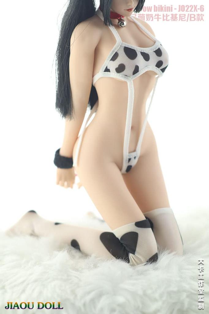 Figure Sexy Milk Cow for Women Sexy Beautiful Bikini Swimsuit with Neck Link and Hairband and Head Not [TOYBARJAPAN] 1/6 Accessories/JOA JO22X-06B