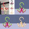 Multipurpose Six Claw Hook With Rotating Claws For Home And Dormitory Storage