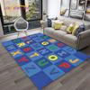 Alphabet ABC Early Education Cartoon Children Crawling Carpet Rug for Bedroom Living Room Sofa Decoration,Large Decor Floor Mat