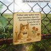 2D Flat, 1pc, Cat Lover Decor, Funny Cat Sign, Vintage Aluminium Sign, Home Wall Art, A Partner Is No Substitute for A Cat, Humorous Cat & Wine Sign