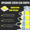 8 /16 3030 Chips Led P21w Ba15s Car Light S25 1156 Auto Vehicle Reverse Turning Signal Bulb Lamp Drl White 6000k 12v 24v