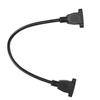 Displayport Extension Cable 4K DP HD Female to Female Cable Displayport Extension Cable with Fixing Nut Hole