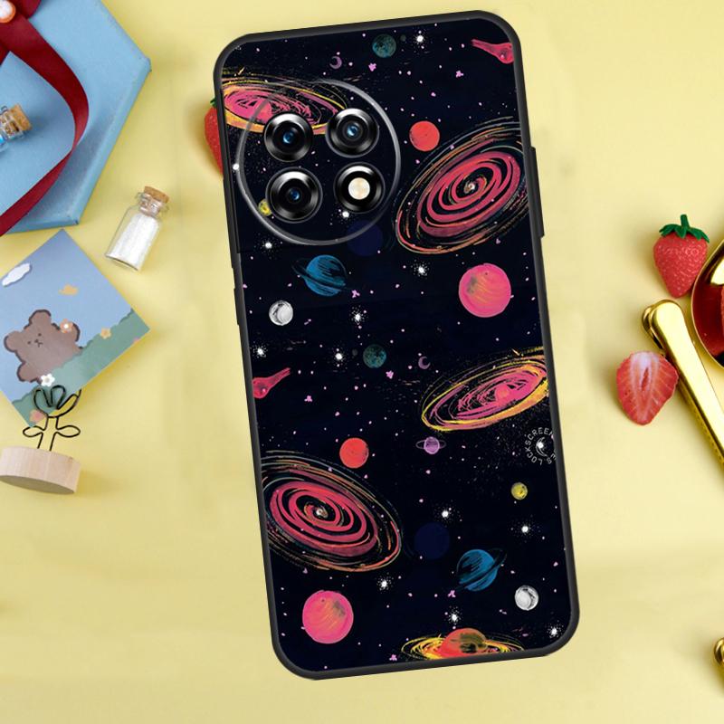 Magic Space Planet Case For OnePlus 15 13 12 11 9 10 Pro 13T 13R 12R 10T 8T Nord 5 CE 3 4 2 Lite N20 N30 Cover