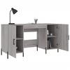 Desk Grey Sonoma 140x50x75 cm Particleboard