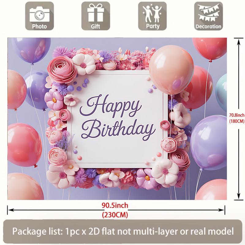 1pc Photography Party Banner - Party Supplies