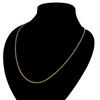 5 Style Stainless Steel Chains Female Gold Color 2MM-6MM Chain Link Necklaces For Women Men Fashion Party Jewelry Gift 2025