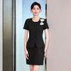Women's Professional Short-Sleeve Suit Dress Set