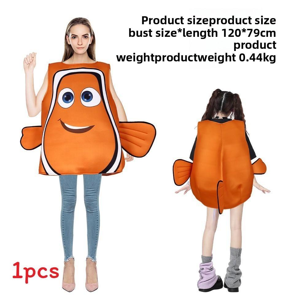 Nemo Cosplay Dory Costume With Soft Polyester For Halloween Party Events Themed