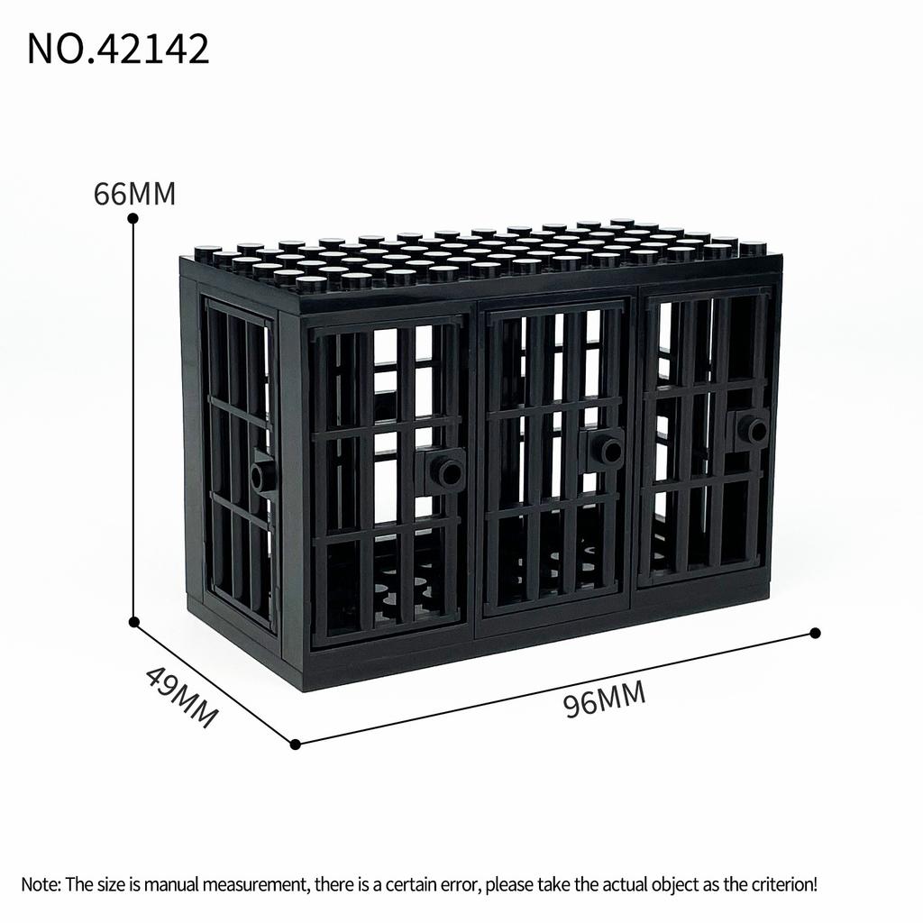 Beast Cage 42142 Tiger Children Assemble Small Particle Building Block Toy Animal Accessories Model Meigao