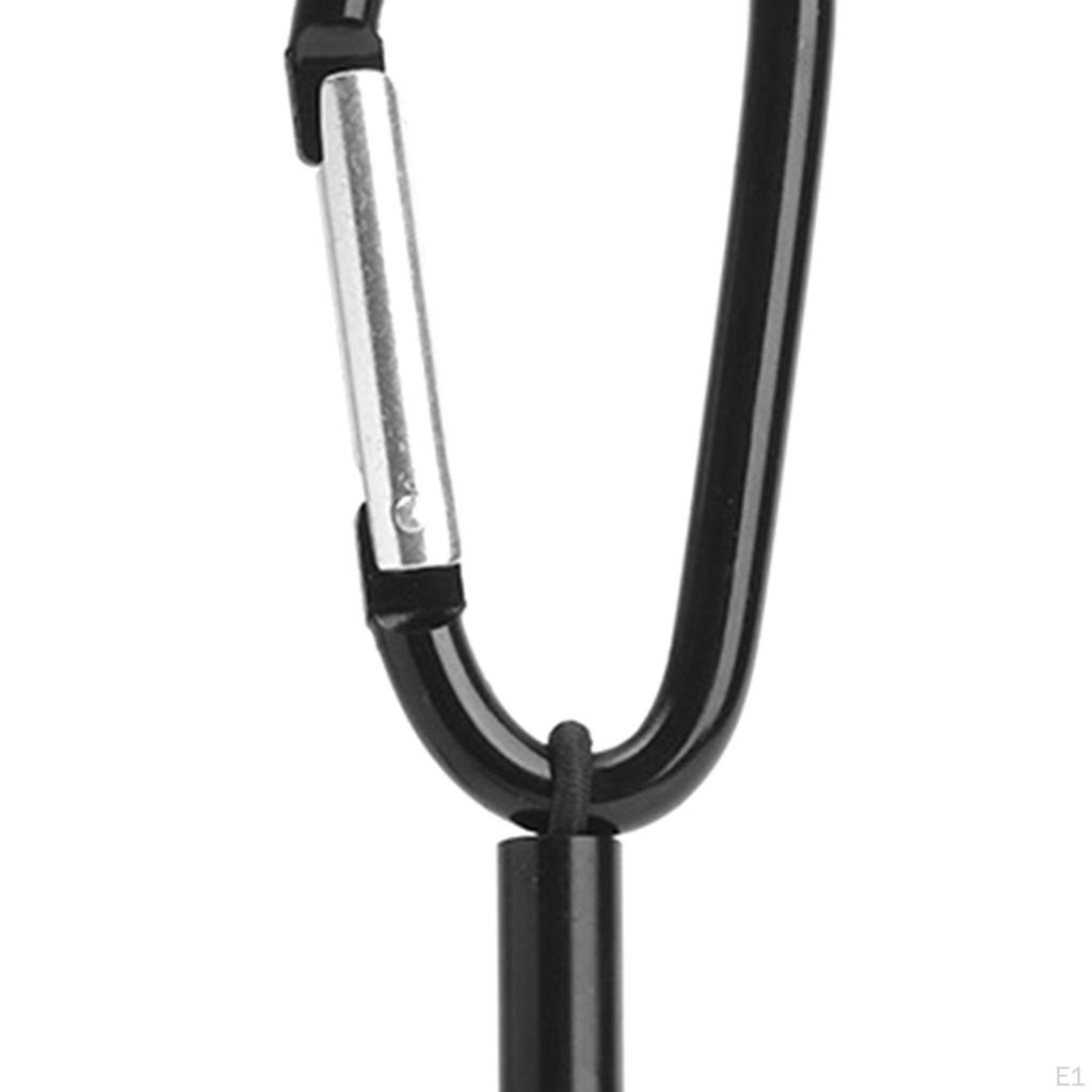Fly Fishing Tippet Spool Holder, T Holder Bar Black for Freshwater,