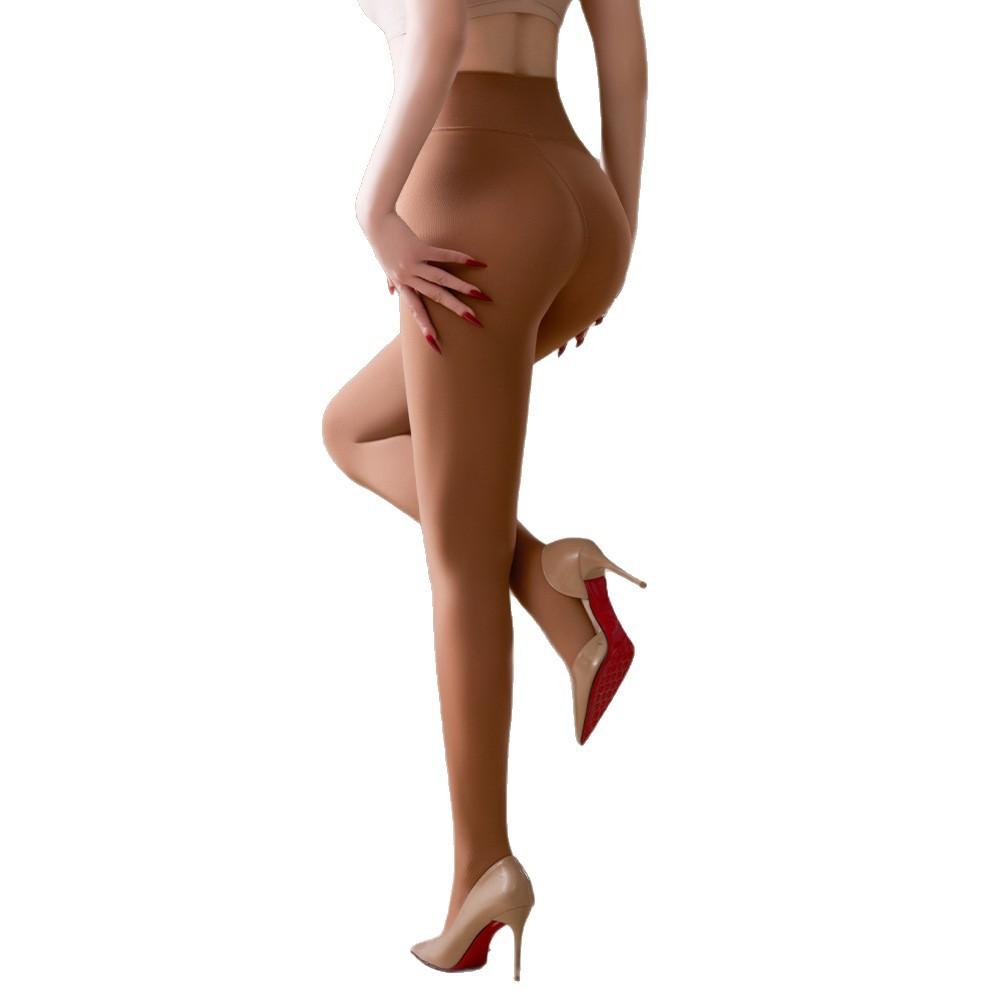 Sexy Women 12 Antumn Winter Warm Pantyhose Open Crotch Elastic Bottom Wear High Waist Tights Shaping Stocking Leggging