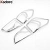 For Ford Ecosport 2013 2014 2015 2016 Chrome Car Rear Tail Light Lamp Cover Trim Taillight Frame Trims Exterior Accessories