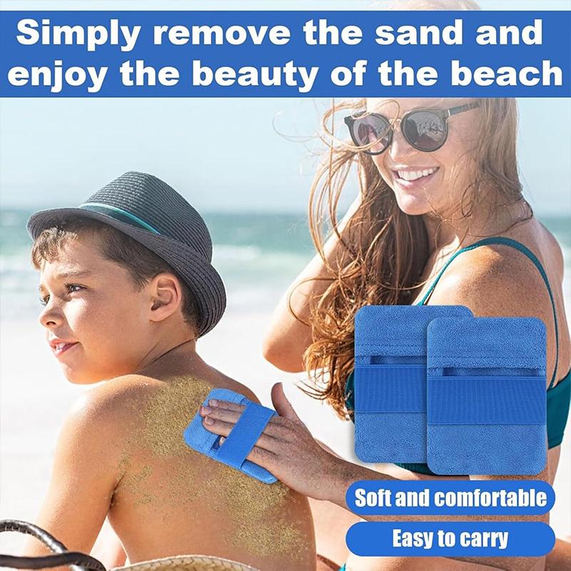 Outdoor Beach Sand Removal Bag Sand Remover For Sand Removal Beach Holiday Camping Remove Sand Dust Towel Scrubby Towel