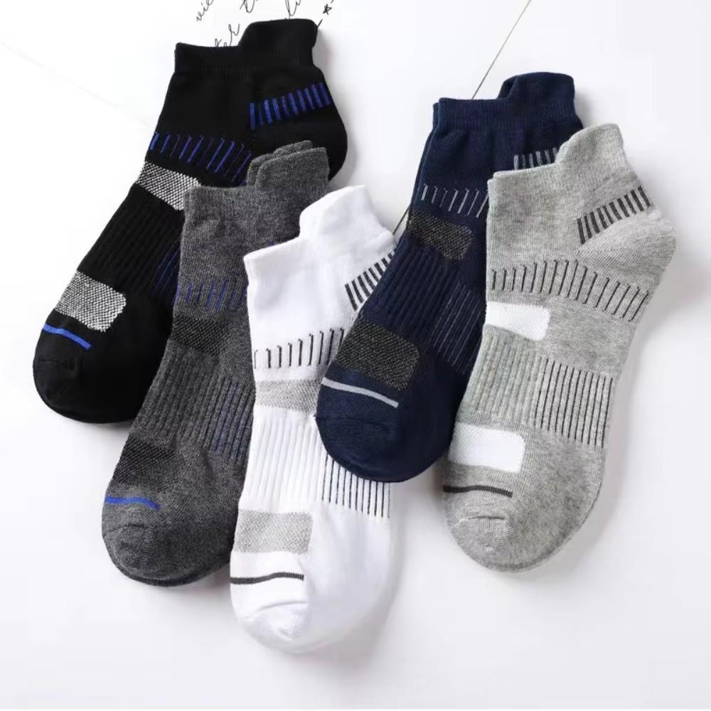 Neue dicke Laufsocken Bequeme schweißableitende Knöchelsocken Langlebige weiche Bootssocken