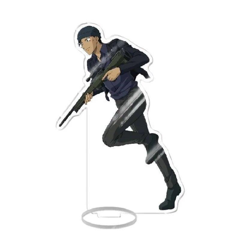 Detektiv Conan Anime Figur Acryl Modelle Jimmy Kudo Rachel Moore Anime Figur Figuren Stand Modelle Acryl Ornamente Spielzeug