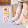 Nidoran Winter Baby Socks: Thick Fleece-Lined Cotton Mid-Calf Socks for Boys and Girls
