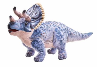 Wild Republic Artist Triceratops Plush Dinosaur, W18 X D43 X H25cm