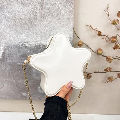 Cute Cartoon Star Bag 2025 Japanese Soft Girl Fashion Shoulder Bag Niche Versatile Messenger Transparent Jelly Bag Tide