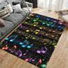 Colorful Music Notes Pattern Suitable As a Non-slip Mat for the Living Room or Bedroom Sofa