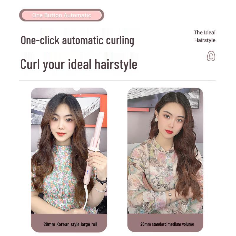 

Automatic Hair Curler with Negative Ions