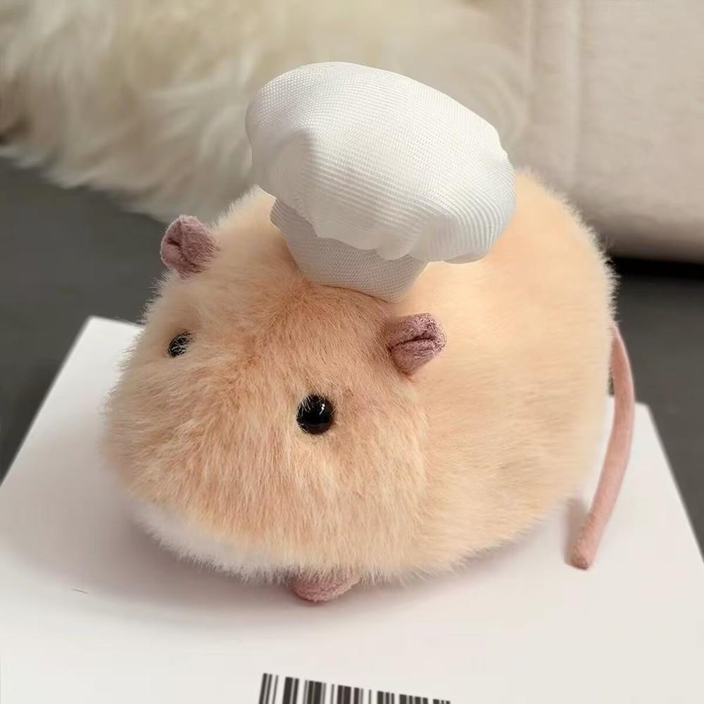Kawaii/Adorable Design Plush Hamster Toy Stress Relief Squeeze Toy  Birthday Gift жёлтый