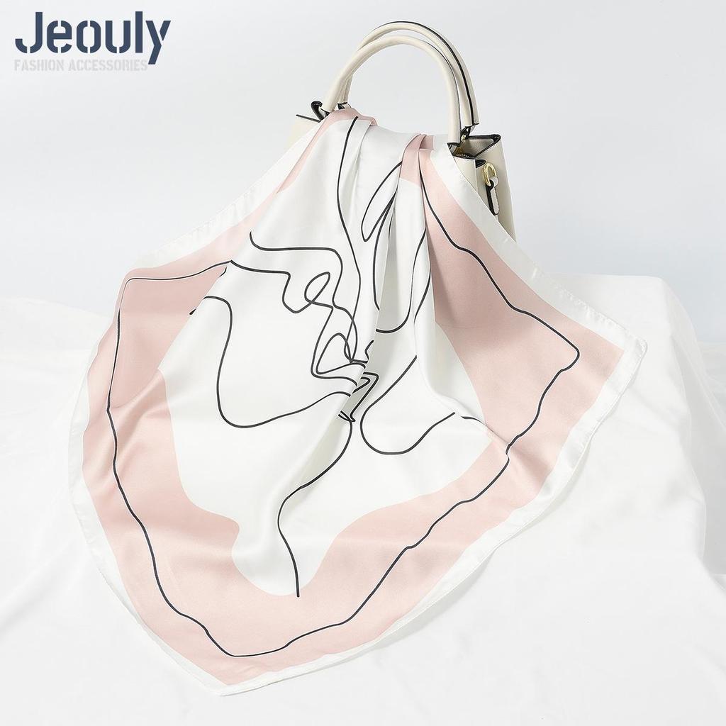 Cross-Border 70cm Silk Cashew Print Scarf - Autumn/Winter Women's Fashion Headscarf