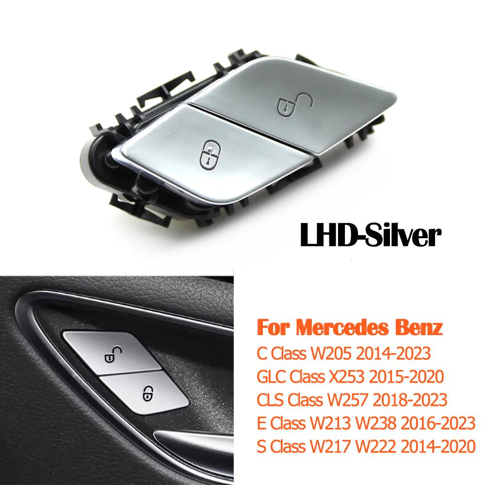 LHD RHD Interior Car Door Lock Unlock Switch Push Button For Mercedes Benz C E S GLC CLS Class W205 W253 W257 W213 W238 W222