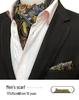 Men's Polyester Retro Tie, Scarf, and Pocket Square Set