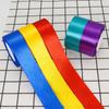 25Yards/Roll 40mm Satin Ribbons DIY Bow Handmade Gift Packing Artificial Silk Roses Crafts Supplies Sewing Accessories Material