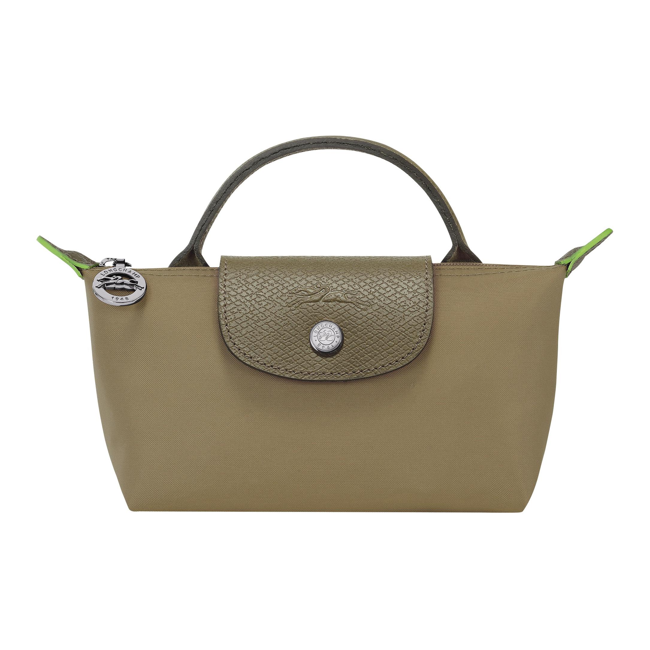 

Longchamp Le Pliage Green Logo Zipper Closure Recycled Polyamide Dumpling Tote Bag Women tote bags Artichoke 34175919M04 Basic Set (Bag)