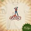 Grease - Natürliches Crewneck-T-Shirt im Vintage-Stil - Unisex |Klassisches Film-T-Shirt|