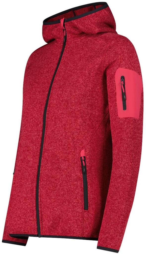 Куртка CMP Woman Fleece Jacket Fix Hood (3H19826) Jacket FIX Hood carminio-darker
