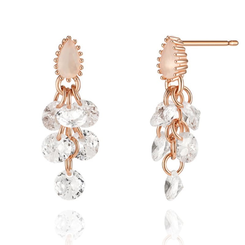 CRANNE 14K GF Grape Earrings C24EGF161