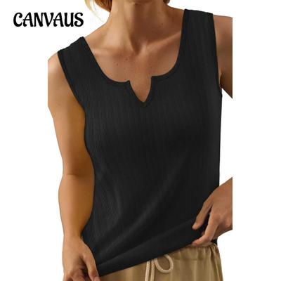 Gilet femme printemps et été, nouveau design, sens de la mode et des loisirs, col en V, couleur unie, gilet fileté