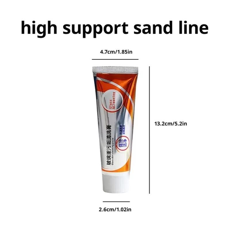 50g Auto Glass Oil Film Removal Cream. Removes Windshield Oil Film. Descaling Cleaner. Cleans Heavy Dirt. For Auto Glass