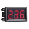 0.56 In Two Cable Digital DC Current Display Panel 010A Ammeter  Red