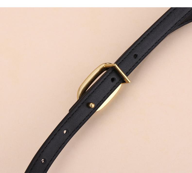 Women's Fashionable Cowhide Waist Belt - High-End, Versatile Accessory