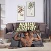 Heated Rivalry Blankets  Picnic Flannel Throw Blanket For Outdoor Super Warm Custom Quality Bedspread Gift Idea