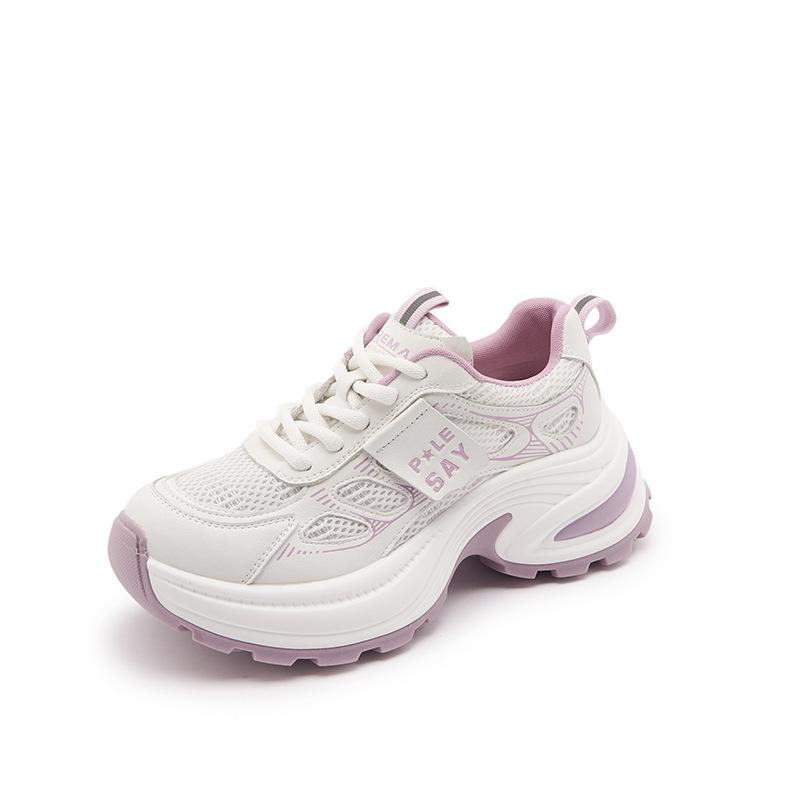 Dad shoes women's shoes 2025 spring and summer new retro platform fashion casual versatile explosion breathable mesh sneakers