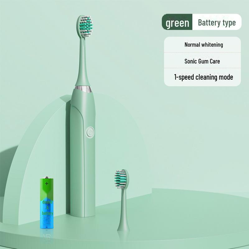 Rechargeable Ultrasonic Electric Toothbrush with Soft Bristles and Water Flosser