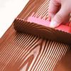 4Pcs/Set DIY Wood Grain Imitation Rubber Roller Brush - Embossing Painting Tool for Wall Decoration & Home Art
