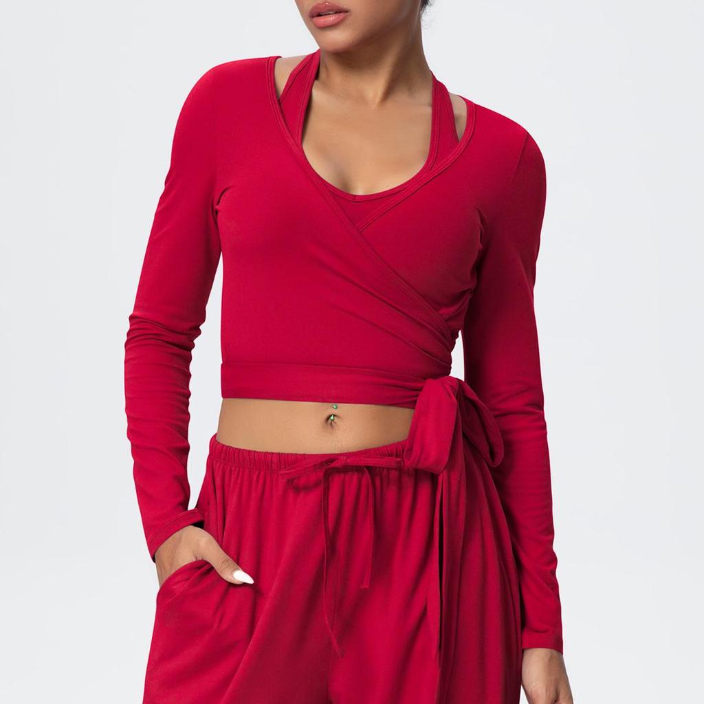 Stylish Breathable High-Stretch Yoga Suit: 3-Piece Set for Running & Fitness