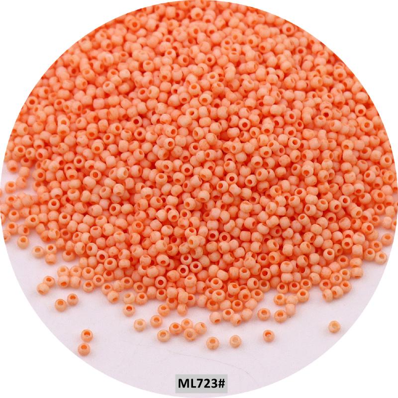 

Золотисті 15/0 японські бісеринки 1,5 мм однорідні металеві бронзові круглі роздільники скляні бісеринки для DIY виготовлення ювелірних виробів, аксесуар для одягу 1.5mm 1680Pcs