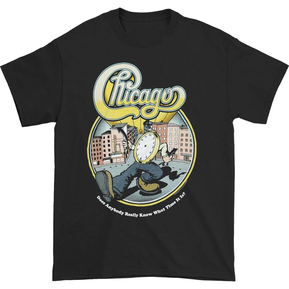 

Vintage Chicago Band Tshirt Classic Full Size S to 5XL NZ056 Unisex T-Shirt XXXXL