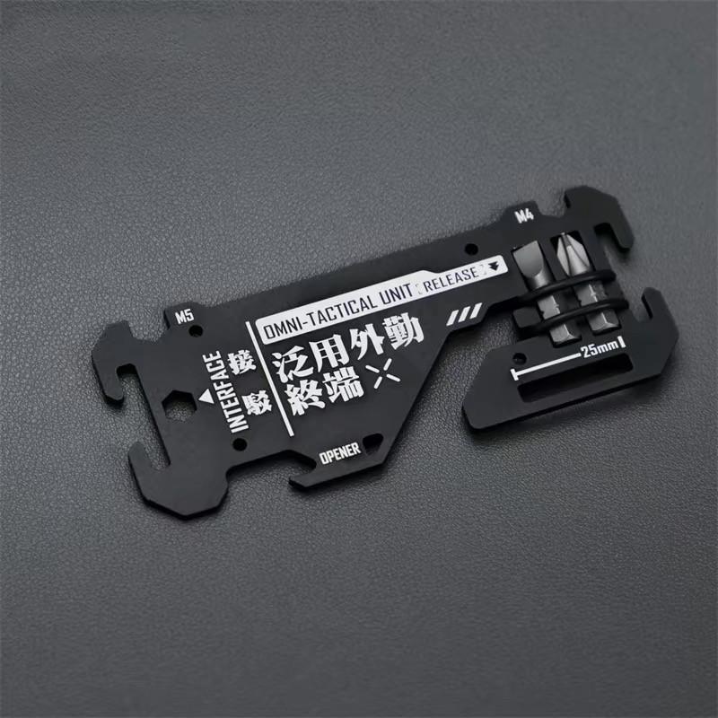 

Multifunction Portable Tactical MOLLE Tools Set Morale Badage Outdoor Tactical Backpack Accessories EDC Screw Bits Storage