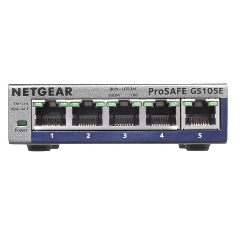 

NETGEAR GS105E 5-Port Gigabit Smart Managed Switch