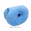 Dual Comfort Seat Cushion Memory Foam Hip Lift Seat Cushion Orthopaedic Memory Foam Support Cushion for Coccyx Sciatica